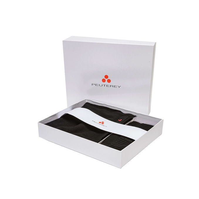 GIFT BOX KIT CAPPELLO E SCIARPA Unisex Nero