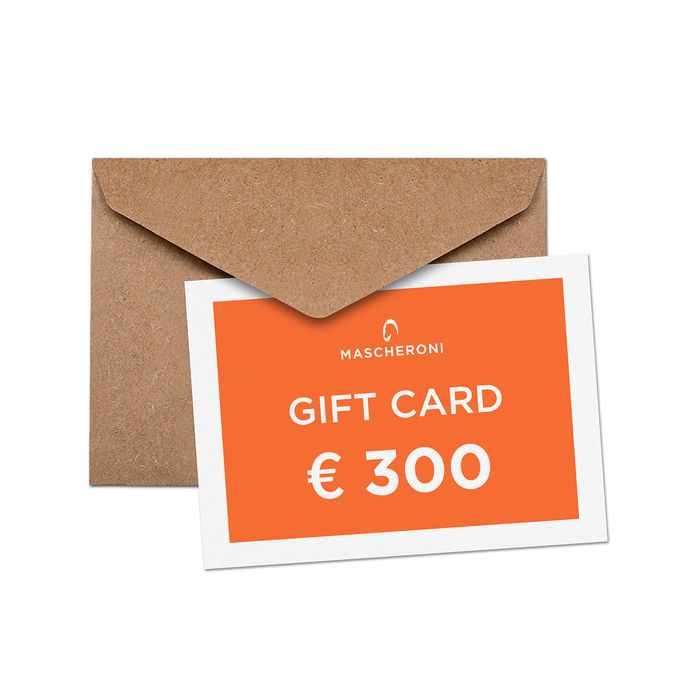 GIFT CARD MASCHERONI STORE DEL VALORE DI 300 EURO
