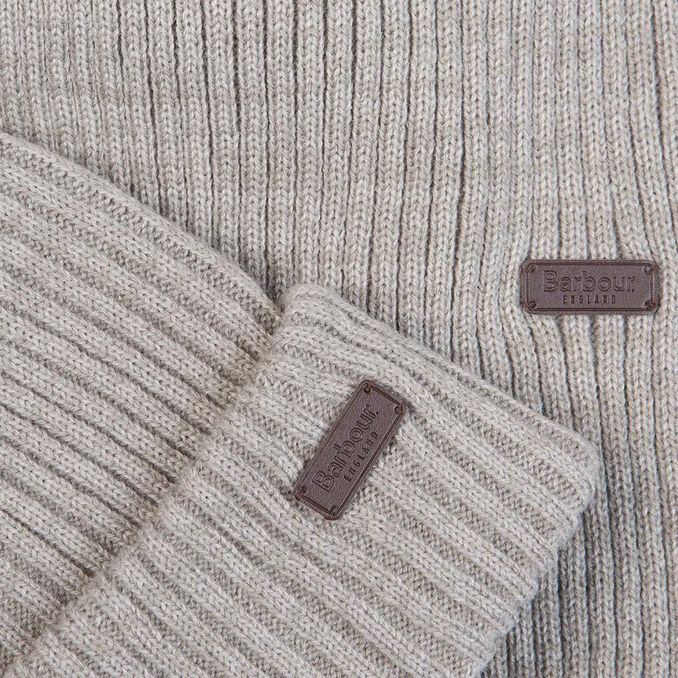 GIFT SET CRIMDON BERRETTO E SCIARPA Uomo Grey