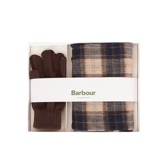 GIFT SET TARTAN SCIARPA E GUANTI Uomo Autumn Dress