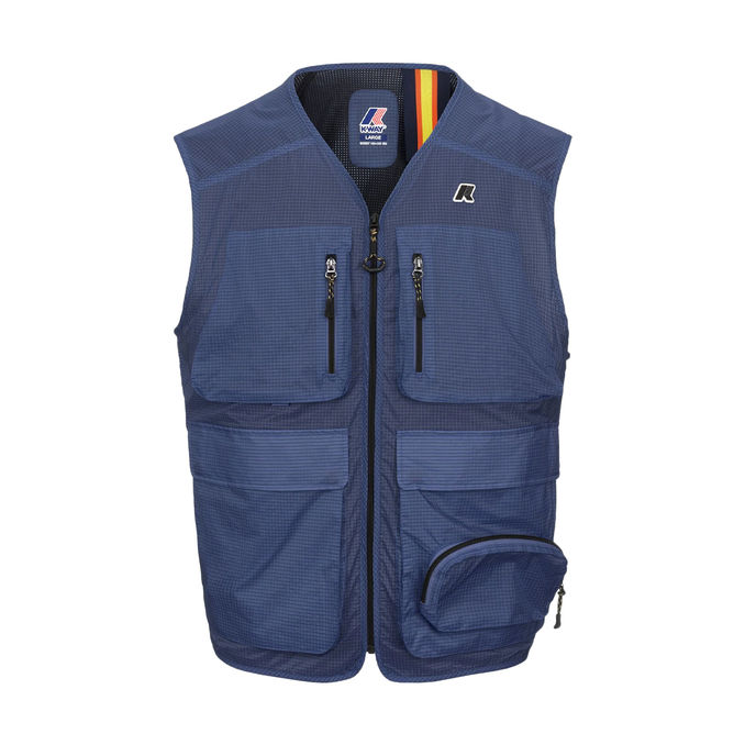 GILET ALLOS Uomo Blue Fiord Ripstop