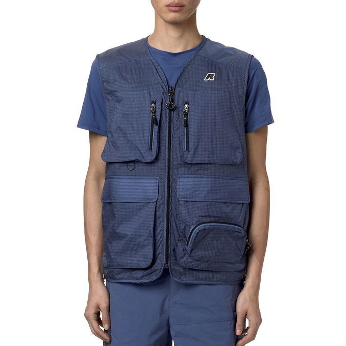 GILET ALLOS Uomo Blue Fiord Ripstop