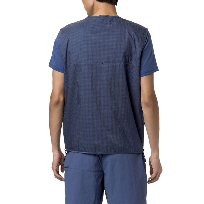 GILET ALLOS Uomo Blue Fiord Ripstop