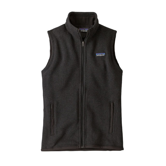 GILET BETTER SWEATER IN PILE Donna Black
