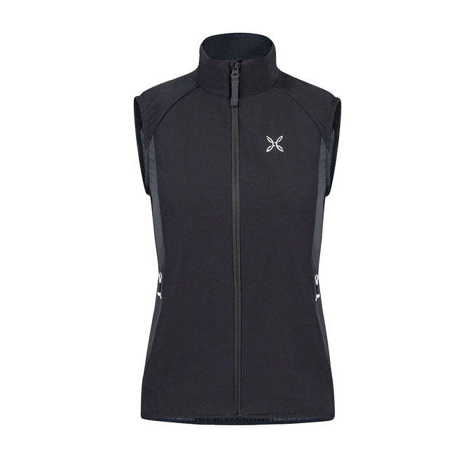 GILET FLASH SKY Donna Nero