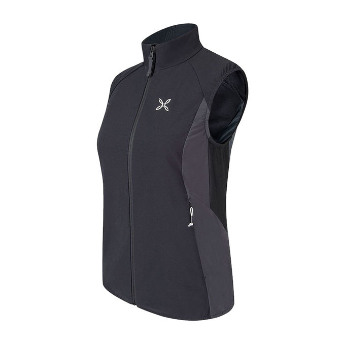 GILET FLASH SKY Donna Nero