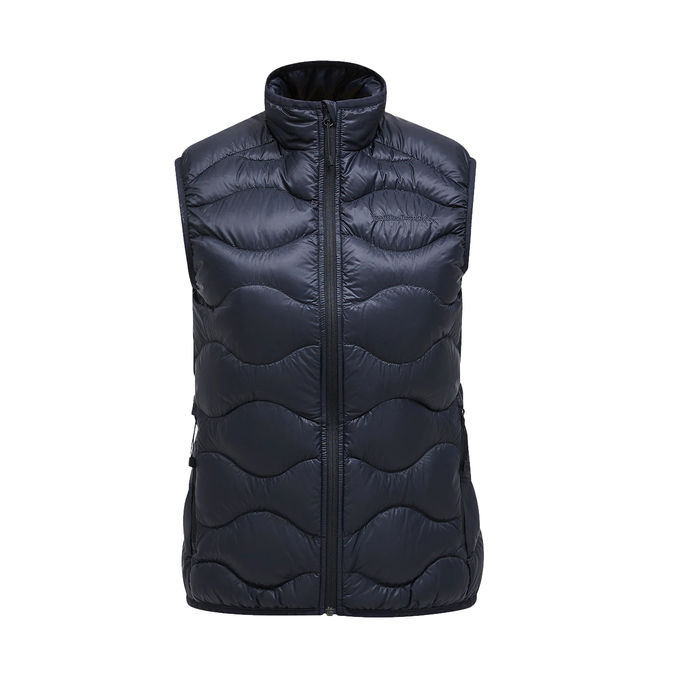 GILET HELIUM DOWN ONDE Donna Nero