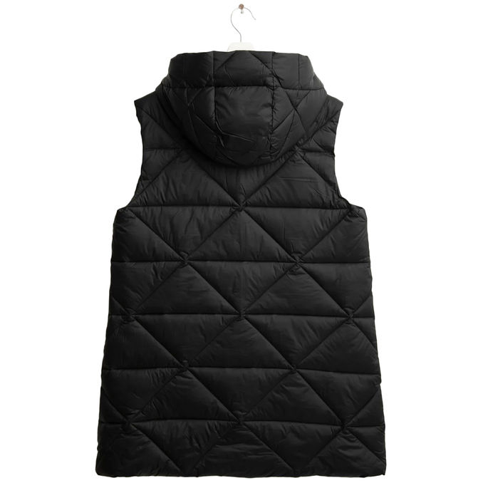 GILET IMBOTTITO CON CAPPUCCIO
