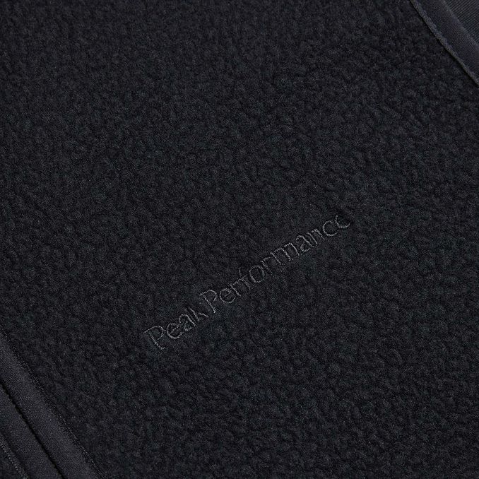 GILET IN PILE Donna Nero