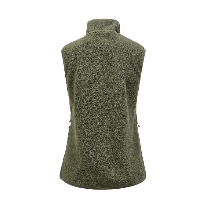 GILET IN PILE Donna Pine Needle