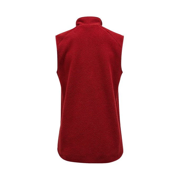 GILET IN PILE Uomo Sundried Tomato 