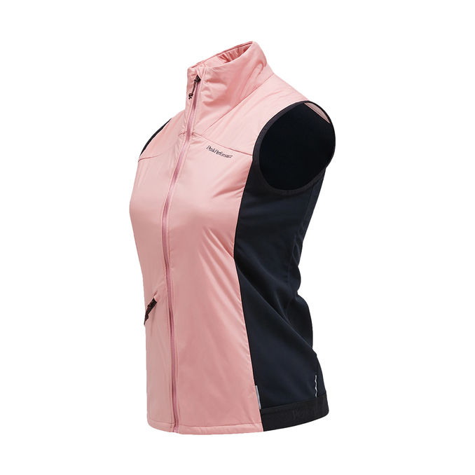 GILET INSULATED WIND Donna Warm Blush Black