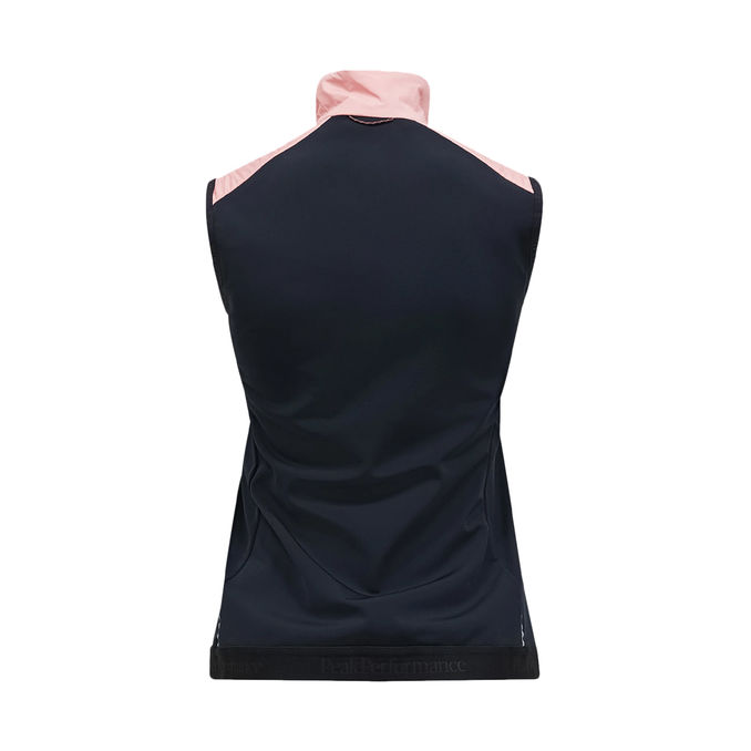 GILET INSULATED WIND Donna Warm Blush Black