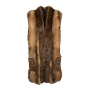 GILET LUNGO IN PELLICCIA  GILET LUNGO IN PELLICCIA
