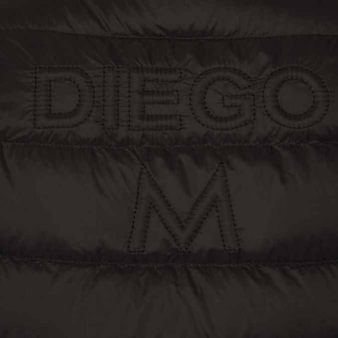 GILET MICROPIUMA Donna Nero