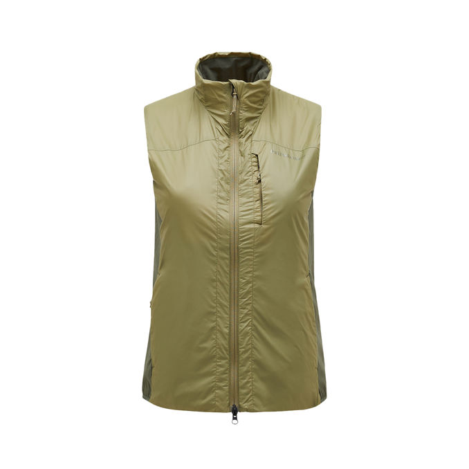 GILET RADIANCE HYBRID Donna Snap Green Olive Extreme