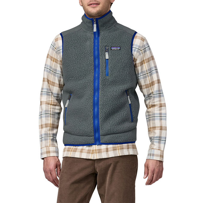 GILET RETRO IN PILE Uomo Noveau Green