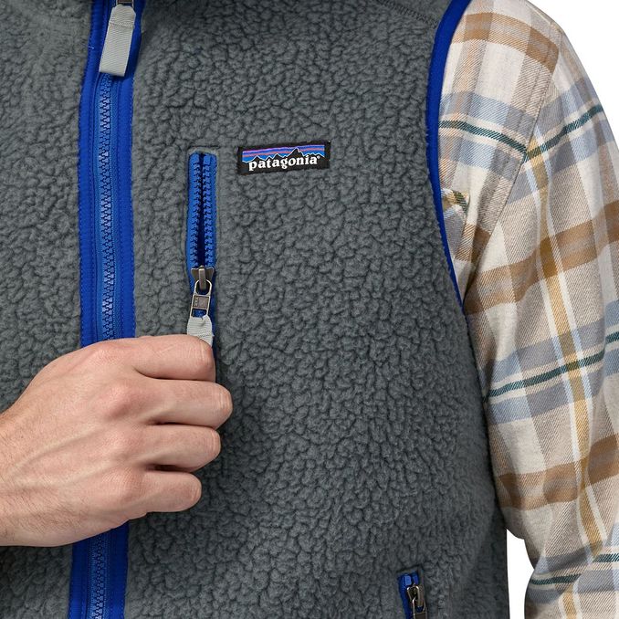 GILET RETRO IN PILE Uomo Noveau Green