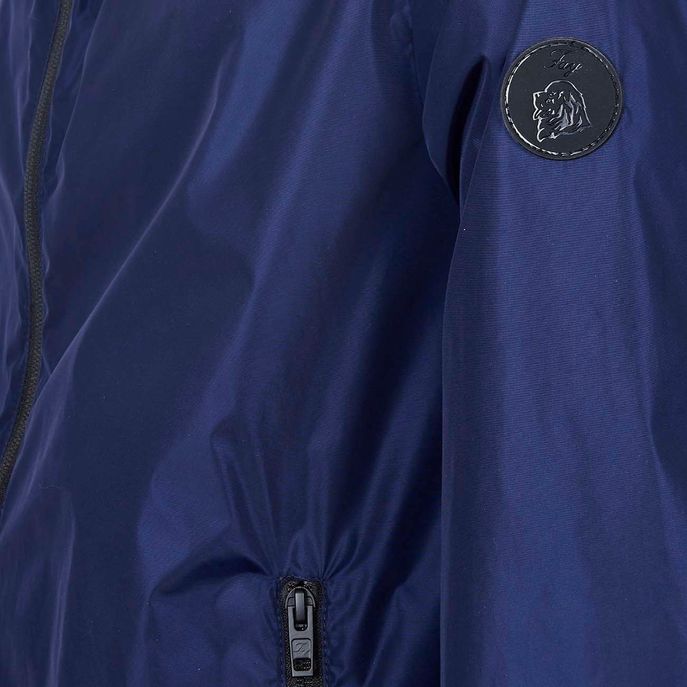 GIUBBINO ANTIVENTO IN NYLON CON CAPPUCCIO Uomo Ink