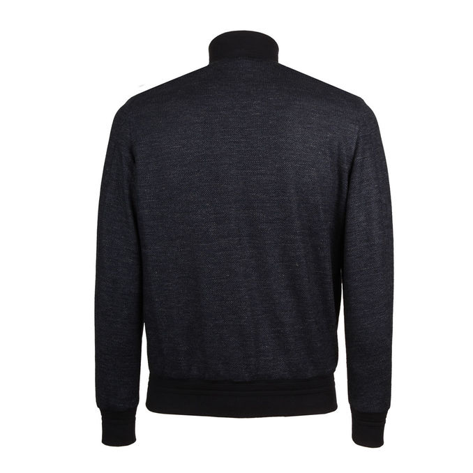 GIUBBINO BARRACUDA IN JERSEY Uomo Blu Grigio