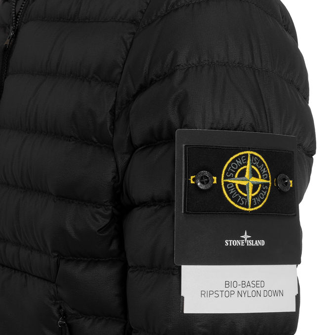 GIUBBINO BIO RIPSTOP NYLON Uomo Black