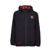 GIUBBINO CAPPUCCIO BOSCO PATTERN REVERSIBILE Uomo Nero GIUBBINO CAPPUCCIO BOSCO PATTERN REVERSIBILE Uomo Nero
