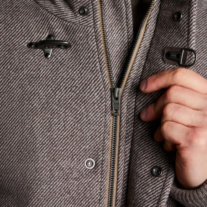 GIUBBINO CORTO URBAN Uomo Marrone Moro