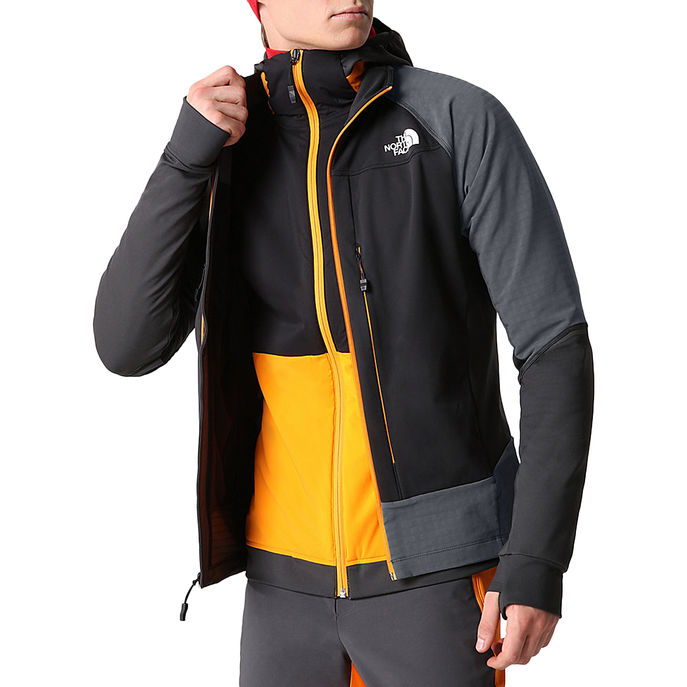GIUBBINO DAWN TURN SOFTSHELL FZ Uomo Tnfblk/Vandsgry/Asphltgry