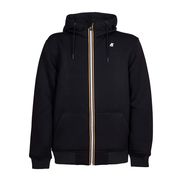 GIUBBINO FELPA CON CAPPUCCIO BERENGER SPACER NEOPRENE Uomo Black pure GIUBBINO FELPA CON CAPPUCCIO BERENGER SPACER NEOPRENE Uomo Black pure
