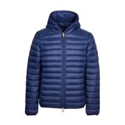 GIUBBINO FULLZIP CON CAPPUCCIO Uomo Blue Black GIUBBINO FULLZIP CON CAPPUCCIO Uomo Blue Black