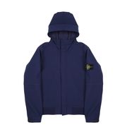 GIUBBINO FULLZIP LIGHT SOFT SHELL CON CAPPUCCIO Bambino Inchiostro GIUBBINO FULLZIP LIGHT SOFT SHELL CON CAPPUCCIO Bambino Inchiostro