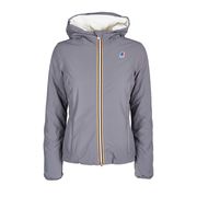 GIUBBINO LILY WARM DOUBLE REVERSIBILE Donna Grey Medium steel White GIUBBINO LILY WARM DOUBLE REVERSIBILE Donna Grey Medium steel White
