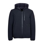 GIUBBINO REVERSIBILE CON CAPPUCCIO E TASCHINO ZIP Uomo Black GIUBBINO REVERSIBILE CON CAPPUCCIO E TASCHINO ZIP Uomo Black