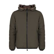 GIUBBINO REVERSIBILE TOSHIRO CON CAPPUCCIO Uomo Verde Camu GIUBBINO REVERSIBILE TOSHIRO CON CAPPUCCIO Uomo Verde Camu