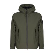 GIUBBINO SOFT-SHELL PRIMALOFT CON CAPPUCCIO Uomo Verde militare GIUBBINO SOFT-SHELL PRIMALOFT CON CAPPUCCIO Uomo Verde militare