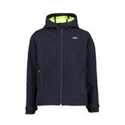 GIUBBINO WATERPROF IN PILE Bambina Blue Yellow Fluo GIUBBINO WATERPROF IN PILE Bambina Blue Yellow Fluo