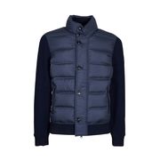 GIUBBOTTO BONDED WOOL Uomo Melton Blue  GIUBBOTTO BONDED WOOL Uomo Melton Blue