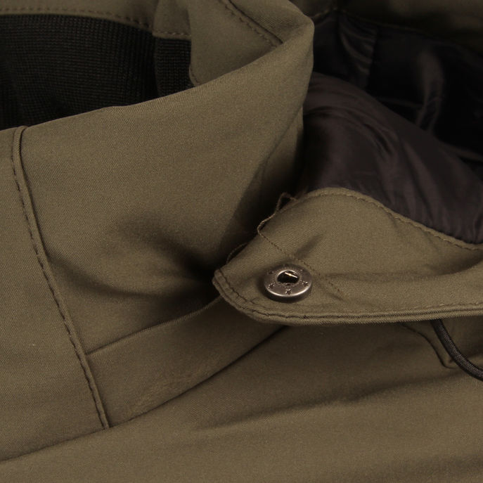 GIUBBOTTO CON CAPPUCCIO  Unisex Oil Green