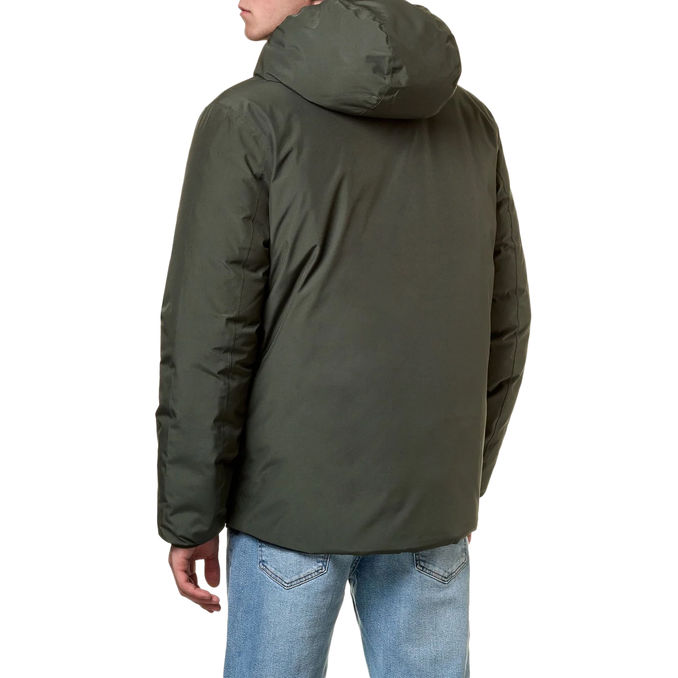 GIUBBOTTO CORTO JACK ECO STRETCH THERMO REVERSIBILE Uomo Verde Blu Navy