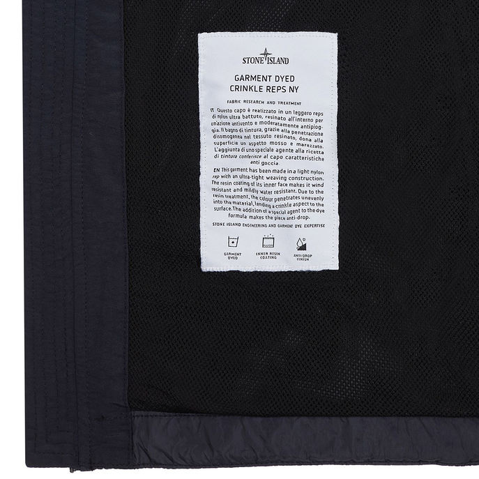 GIUBBOTTO CRINCLE Uomo Navy Blue