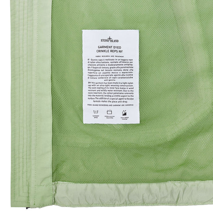 GIUBBOTTO CRINCLE Uomo Sage