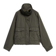 GIUBBOTTO FIORITO ANTIPIOGGIA GABARDINA Donna Verde GIUBBOTTO FIORITO ANTIPIOGGIA GABARDINA Donna Verde