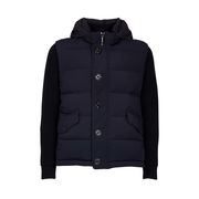 GIUBBOTTO FOSCOLO-KNM CON MANICHE IN MAGLIA Uomo Dark blu GIUBBOTTO FOSCOLO-KNM CON MANICHE IN MAGLIA Uomo Dark blu
