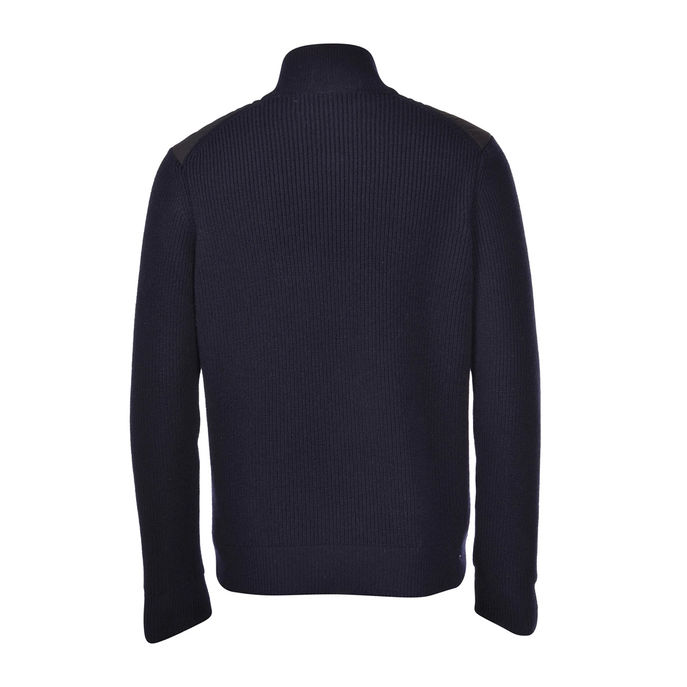 GIUBBOTTO IN LANA Uomo Blu Navy