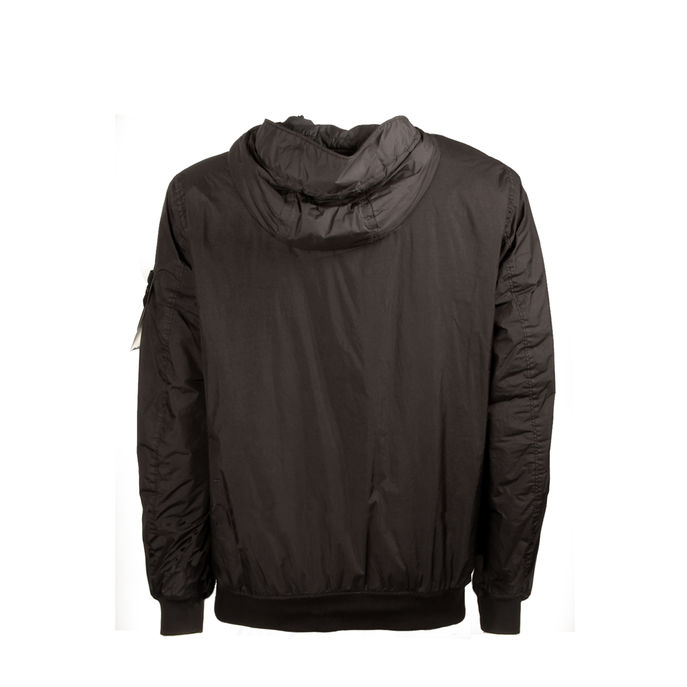 GIUBBOTTO PIUMA CRINKLE REPS Uomo Nero