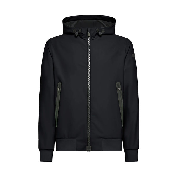 GIUBBOTTO SUMMER HOOD Man Blue Black