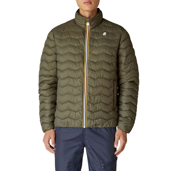 GIUBBOTTO VALENTINE ECO WARM ONDE Uomo Verde Nero