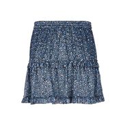 GONNA CORTA A FIORI CON BALZE Donna Chambray GONNA CORTA A FIORI CON BALZE Donna Chambray