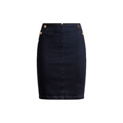 GONNA MIDI ULTRA CON TENCEL E BOTTONI Donna Denim Scuro GONNA MIDI ULTRA CON TENCEL E BOTTONI Donna Denim Scuro
