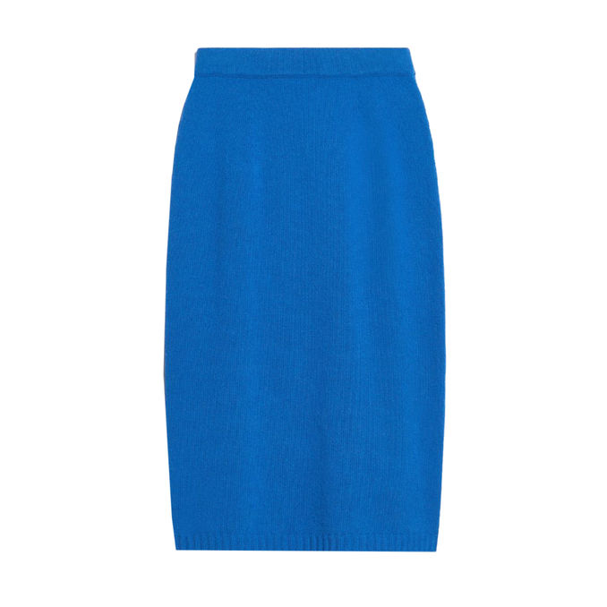 GONNA PURA LANA NOLA Donna Bluette